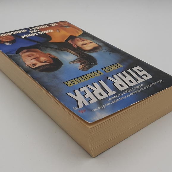Star Trek: First Frontier Diane Carey Dr. James Kirkland Novel Paperback 1995 - Picture 3 of 6